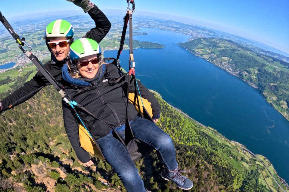 Ein Frühlingsflug ins Glück – mit Sabina & Ueli
