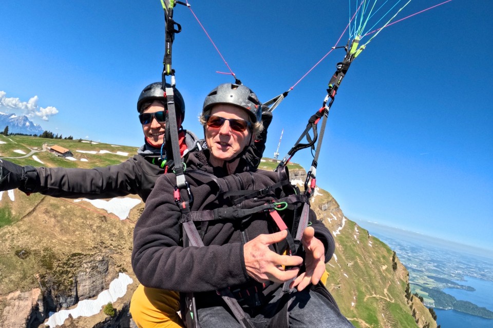 Ein Frühlingsflug ins Glück – mit Sabina & Ueli