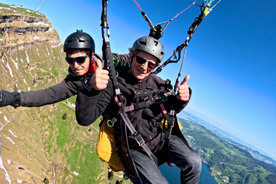 Ein Frühlingsflug ins Glück – mit Sabina & Ueli