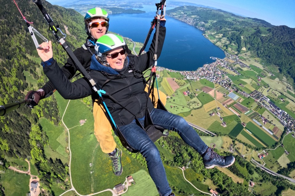 Ein Frühlingsflug ins Glück – mit Sabina & Ueli