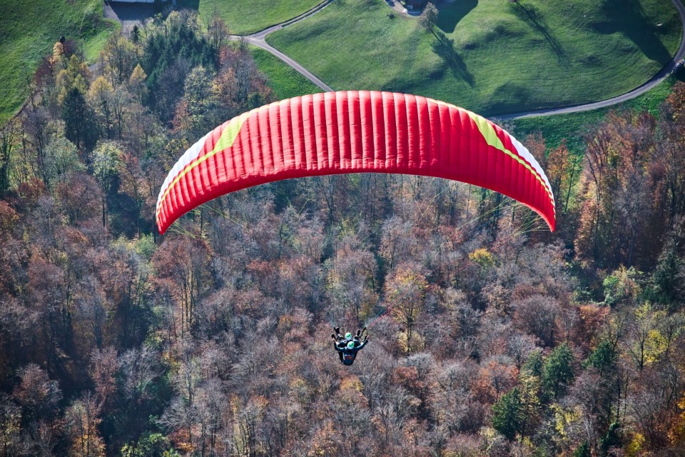Bezaubernder Herbstflug mit Marc & Carmela