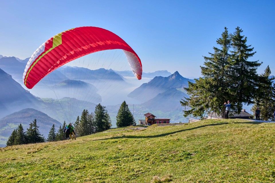 Bezaubernder Herbstflug mit Marc & Carmela